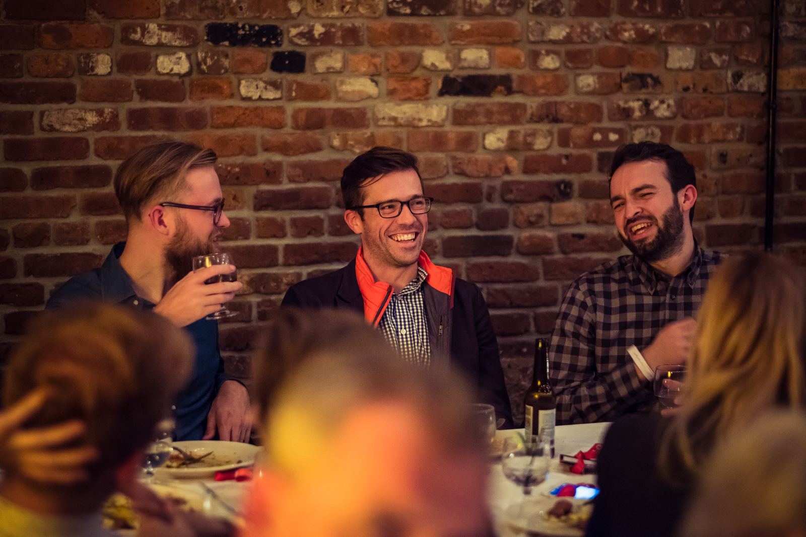 Conversation at the TNW speakers dinner